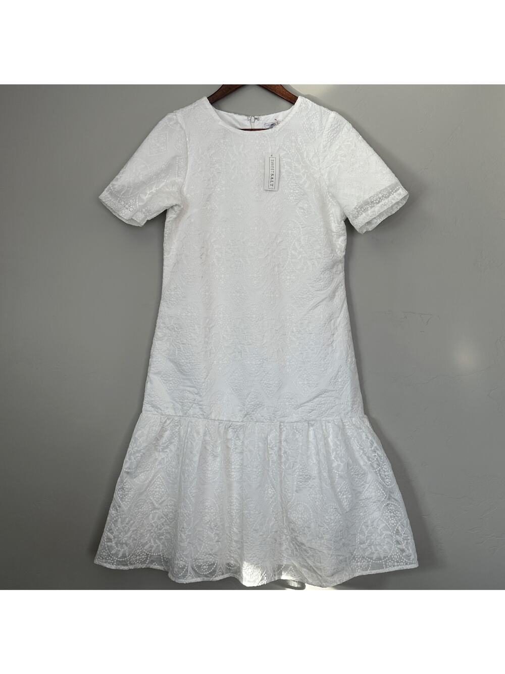 NWT Sweet Salt Lace Dress Lined Girl XL Communion Flower Girl Wedding Bridesmaid